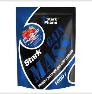 Stark Gain Mass Ostrowia Whey - 1000g Strawberry 100-93-0433468-20 фото