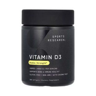 Vitamin D3 4000IU - 360 softgels 2023-10-6657 фото