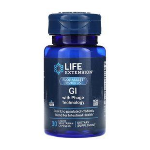 LE FLORASSIST&reg; GI with Phage Technology - 30 vcaps (Пошкоджена банка) 2024-11-0601 фото