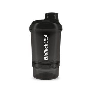 BioTech Shaker Wave Mini + 2 in 1 (300 ml, Black) 08744-01 фото