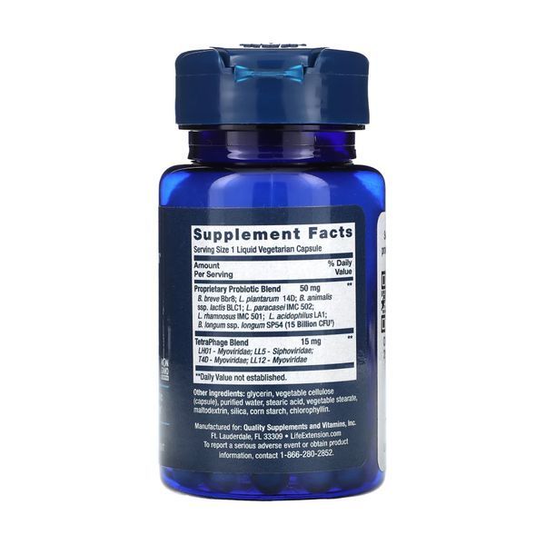 LE FLORASSIST&reg; GI with Phage Technology - 30 vcaps (Пошкоджена банка) 2024-11-0601 фото