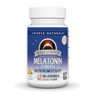 Sleep Science&reg; Melatonin Complex&trade; 3 mg - 50 lozenges Orange 2023-10-6604 фото