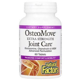 Natural Factors OsteoMove Extra Strength Joint Care 60 таблеток NFS-26842 фото