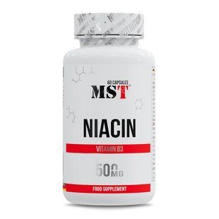 MST Niacin 500 mg (60 caps) 24535-01 фото