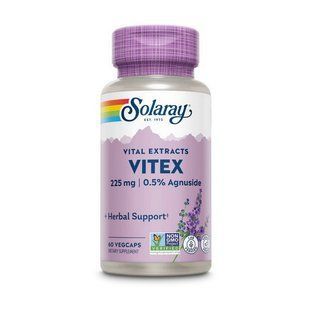 Solaray Vitex 225 mg (60 veg caps) 24689-01 фото