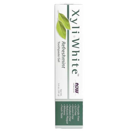NOW XyliWhite Toothpaste Gel Refreshmint 181 грам NOW-08090 фото