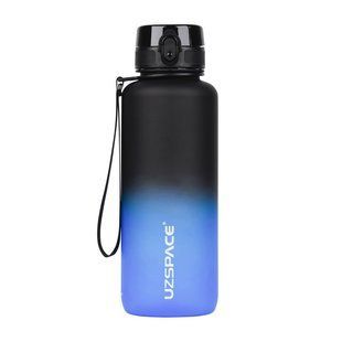 UZSPACE Uzspace Frosted Gradient Waterbottle 3056 (1,5 L, black/blue) 23426-01 фото