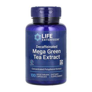 Decaffeinated Mega Green Tea Extract - 100 vcaps 2023-10-5200 фото