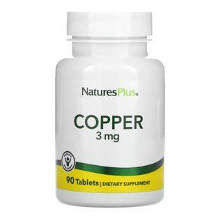 NaturesPlus Copper 90 таблеток NAP-03430 фото