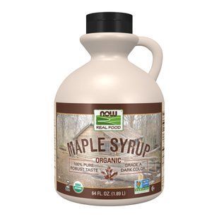 Maple Syrup Organic Grade A Dark Color - 473 ml (Затерта дата) 2023-10-7847 фото
