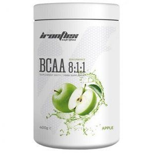 IronFlex BCAA 8-1-1 Performance 400 грам, Яблуко 910 фото