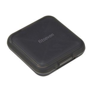UZSPACE Fitseven Pillbox TP005BB (transparent/black) 23559-01 фото