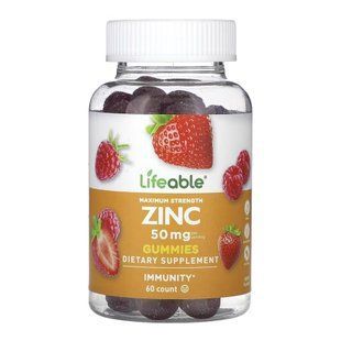 Zinc 50mg Adult - 60 gummies (До 01.27) 2024-11-0545 фото