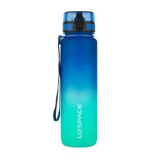 UZSPACE Uzspace Frosted Gradient Waterbottle 3038 (1 L, blue/green) 23430-01 фото