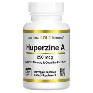 California Gold Nutrition Huperzine A 250 mcg 90 капсул CGN-02168 фото