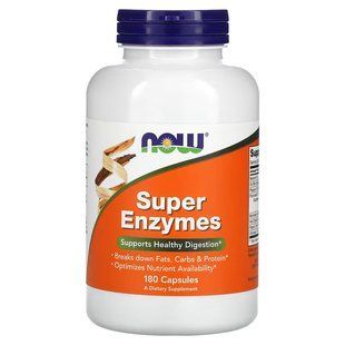 Super Enzyme - 180 caps (До 11.26) 2024-11-0547 фото