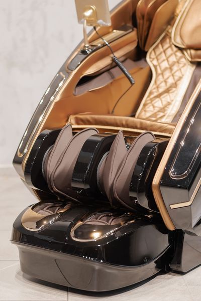 Масажне крісло XZERO LX99 Luxury Black&Gold LХ99G/B фото
