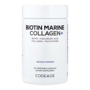 Biotin Marine Collagen - 120 vcaps 2023-10-7717 фото