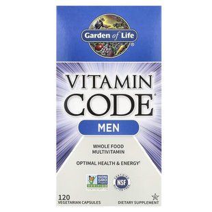 Garden of Life Vitamin Code Multivitamin for Men 120 капсул GOL-11368 фото