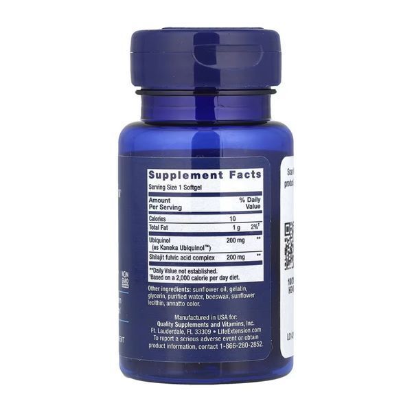 Super Ubiquinol CoQ10 with Enhanced Mitochondrial Support&trade; 200 mg - 30 softgels 2023-10-5205 фото