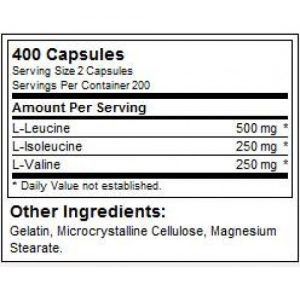 Optimum Nutrition BCAA 1000 400 капс 67 фото