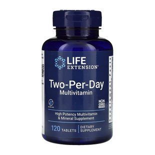 Two-Per-Day Multivitamin - 120 tabs 2022-10-1968 фото