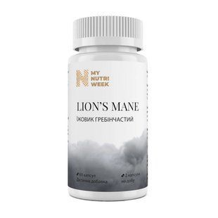 My Nutri Week Lion`s Mane (60 caps) 24401-01 фото