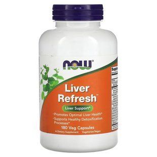 NOW Liver Refresh 180 капсул NOW-02449 фото