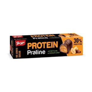 Bergen Protein Praline (50 g, nut filling in chocolate cover) 24305-01 фото