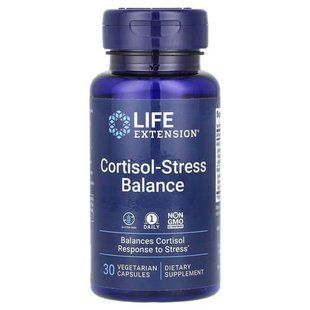 Life Extension Cortisol-Stress Balance 30 вегетаріанських капсул LEX-23123 фото