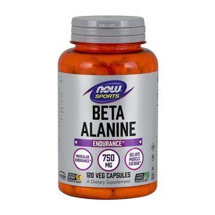 NOW Beta-Alanine 750 mg (120 caps) 06688-01 фото