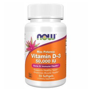 VIT D-3 50,000 IU - 50 sgels 2022-10-0913 фото