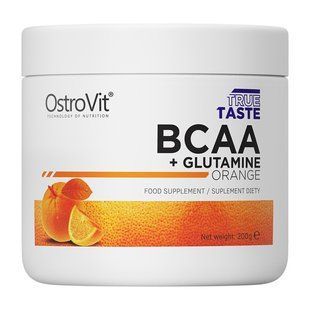 OstroVit BCAA + Glutamine (200 g, lemon) 08464-04 фото
