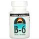 Вітамін В6, ВітаSource Naturals, B-6, 100 mg, 100 Tablets SNS-00413 фото 1