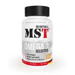 MST Omega 3 Selected (60 softgels) 19028-01 фото