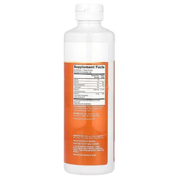 Dr. Mercola Liquid Liposomal Vitamin C 450 мл, Цитрус та Ваніль MCL-03931 фото