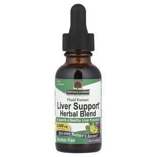 Комплекс трав Nature's Answer (Liver)Support Herbal Blend 2,000 mg, 30 мл NTA-00784 фото