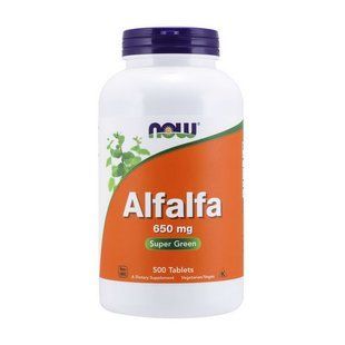 NOW Alfalfa 650 mg (500 tab) 19832-01 фото