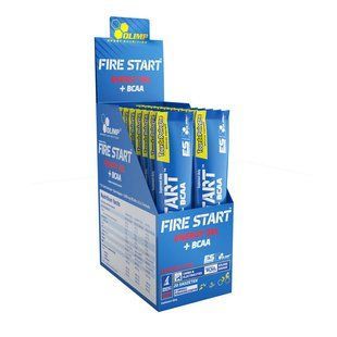 OLIMP Fire Start energy gel + bcaa (36 g, green apple) 09191-02 фото