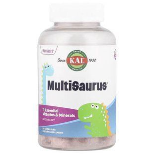 KAL MultiSaurus Mixed Berry 90 жувальних таблеток CAL-60212 фото