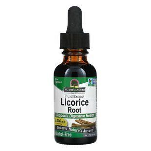 Nature's Answer Licorice Root Fluid Extract 2,000 mg 30 мл NTA-00640 фото