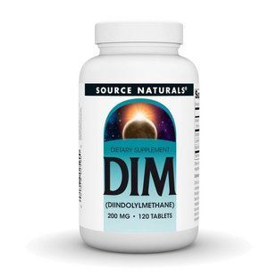 Source Naturals DIM 200 mg (120 tab) 24632-01 фото