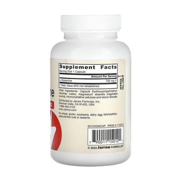 L-Glutamine 750mg- 120 caps 2023-10-5573 фото