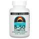 Source Naturals B-50 Complex 50 mg 100 таблеток SNS-00421 фото 1