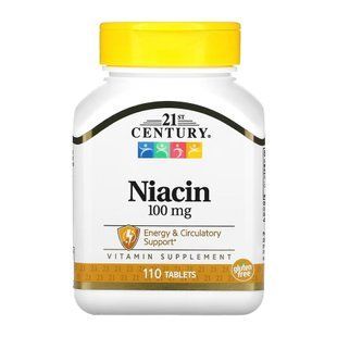 Niacin 100 mg - 110 tabs 2023-10-7120 фото