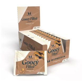 Protein Filled Cookie - 12x75g Chocolate Chip (До 03.26) 2023-10-7640 фото