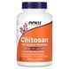 Хітозан плюс хром, NOW Chitosan Plus Chromium 500 mg 240 капсул NOW-002026 фото 1