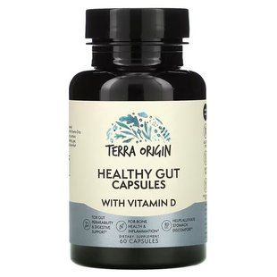 Terra Origin Healthy Gut Capsules with Vitamin D 60 капсул TEO-00728 фото