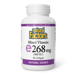 Mixed Vitamin E 268 mg (400 IU) - 90 softgels 2023-10-3815 фото