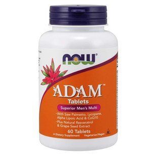 NOW ADAM Superior Men's Multi 60 таблеток NOW-016 фото